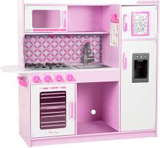 By using our website, you agree to the use of cookies as described in our privacy policyaccept. Melissa Doug 14002 Rosarote Chefkochkuche Aus Holz Amazon De Spielzeug