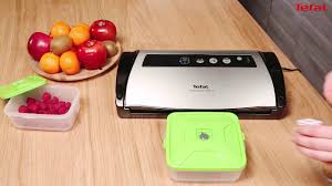 Vacupack Plus De Tefal Comment Mettre Sous Vide Avec Une Boites Repas Youtube