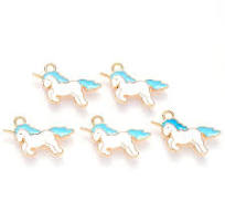 10 Pieces - White - Unicorn - Enamel Pendant - Charms - Wholesale Jewelry  Supplies - Luna & Grace Supply Co.