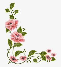 Vintage Flowers Art Flowers Flower Art Creative Png File Flower Transparent Png Flower Art Flower Border Flower Clipart