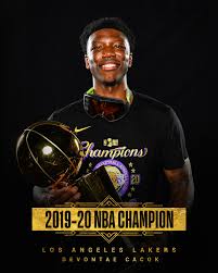 The first step to becoming an nba coach — getting your foot in the door. Nba First Time Champ With The The Los Angeles Lakers Devontae Cacok Facebook