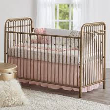 How To Wisely Select A Baby Bed In Order To Make Your Baby Comfortable Designalls In 2020 Gold Crib Cribs Metal Crib