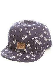 Amazon Com Obey Yuma 5 Panel Hat Indigo Clothing