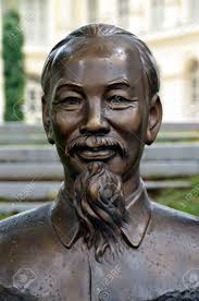 Monument To Ho Chi Minh In Singapore, A Vietnamese Communist Revolutionary  Leader Stock Photo, Picture and Royalty Free Image. Image 28145182.