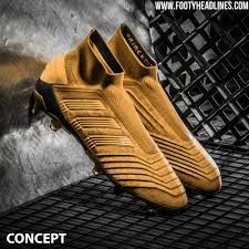 Mit dem im august 2020 herausgebrachten 20.1 schuh in weiß bringt adidas ein produkt auf den markt, mit dem du auch bei höchster spielgeschwindigkeit stets die kontrolle behältst. Adidas Wird Unbegrenzte Goldene Adidas Predator 19 Fussballschuhe Veroffentlichen Nur Fussball