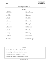 Third grade is a great time to use spelling to improve vocabulary and to help improve. 3rd Grade Spelling Lists Teaching Squared
