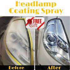 Aku gunakan 3 gred kertas pasir berbeza. Free Car Headlamp Coating Headlamp Restoration Kit Pengilat Lampu Kereta Shopee Malaysia