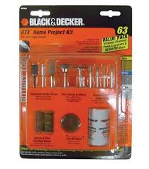 Black And Decker Rtx Rotary Tool Accessories Black Decker Rt1022 63 Piece Rotary Accessory Kit Black Decker Tool Accessories Rotary Tool