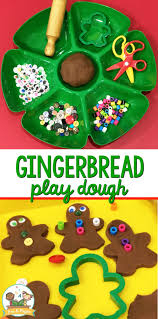 Gingerbread Playdough Recipe For Preschool Gingerbread Activities Gingerbread Man Preschool Gingerbread Man Activities