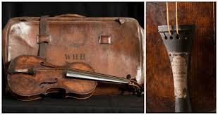 this violin survived the sinking of the