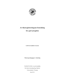 Lill sverresdatter larsen er leder i norsk sykepleierforbund (nsf), norges fjerde største fagforening med over 120 000 medlemmer. Pdf Avviksregistreringens Betydning For God Sykepleie