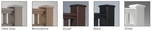 Azek premier rail, a classic victorian profile, is available in five colors and offers the ability to customize with four unique infill options: Azek Porch And Deck Rails Buy Online Vintage Woodworks