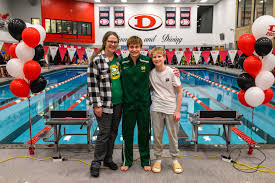 It was Senior Night for Swimming 🏊‍♂️ 🏊‍♀️ as they faced Dalton &  Northwest Whitfield in a Tri-Meet. Thank you seniors Mariel Huelskamp, Sam  Fant and Joseph Myers for all you have