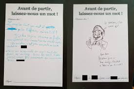 Pourquoi faire un livre d'or ? Des Textes A Trous Pour Notre Livre D Or Mademoiselle Dentelle