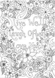 Mindfulness Colouring Coloring Books Quote Coloring Pages