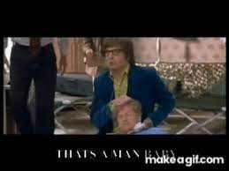 Austin Powers That S A Man Baby On Make A Gif