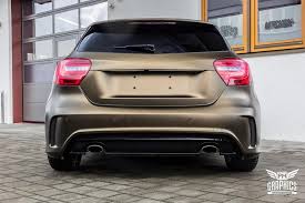 Mercedes Amg A Klasse Bond Gold Folierung Kw Gewindefahrwerk Tuning 1 190x127 Photo Mercedes Mercedes Benz A Klasse