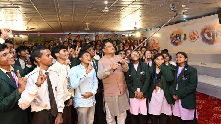 CM Sai Spoke to NEET Pass Students