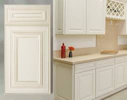 The matte, upper cabinets are designer. Kitchen Cabinet Depot