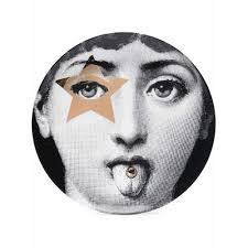 DUM KERAMIK Off-White Multi Smiley Face Vase for Women