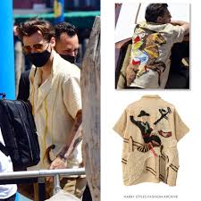 Harry Styles Fashion Archive Harry In Italy June 14 2021 Bode One Of A Kind