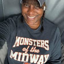 Chicago Bears fan Kisha Nichelle On my way to Baltimore Chicago Bears Fan 4  Ever 🐻⬇️