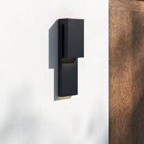 More modern or contemporary styles of ambient exterior lighting are often simpler in design with clean lines and solid colors. Modern Outdoor Wall Lighting Allmodern