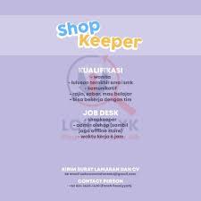 Tidak sambil kuliah/kerja di tempat lain; Lowongan Kerja Zakwoow Indonesia Lowongan Kerja Jogja Facebook