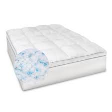 Biopedic Blended Memory Foam California King Mattress Topper White Memory Foam Mattress Topper Foam Mattress Memory Foam Mattress