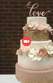 L Amour De Gateau Topper Or Rose Forme De Gateau Or En Forme De Gateau Cake Topper Pour Le Mariage Douche Nuptiale Matrimonio Decorazioni Di Nozze Oro Rosa