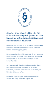 De båda anmäldes tidigare i år av åklagare som liknat dem vid nätverkskriminella i kostym. Advokatsamfundet Logotyper