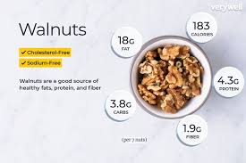 walnuts nutrition facts calories and health benefits