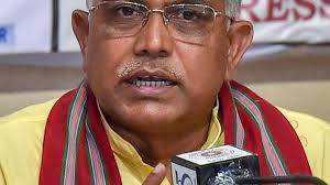 BJP president has asked me to stay away from controversies, says Dilip Ghosh 