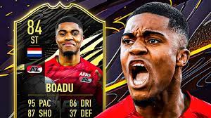 Myron boadu (born 14 january 2001) is a dutch footballer who plays as a striker for dutch club az alkmaar. This Card Is Insane 84 Inform Boadu Player Review Fifa 21 Ultimate Team Youtube