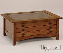 Springhill Glass Top Coffee Table By Homestead Furniture Made In Amish Country Coffee Table Coffee Table Wood Amish Furniture