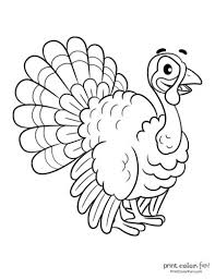 So, today i have a set of 15 turkey coloring pages for kids and adults. 20 Terrific Thanksgiving Turkey Coloring Pages For Some Free Printable Holiday Fun Print Color Fun