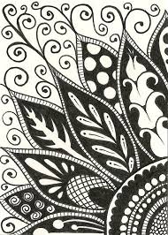 Practitioners of the art form profess that the simple, meditative approach of zentangle provides clarity, focus and relaxation. Zentangle Flowers Tangle Art Zentangle Drawings