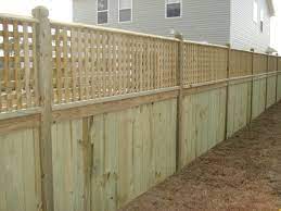 Fence Gallery Fence Construction Installation Charleston Sc Wood Fence Design Fence Design Lattice Fence Panels