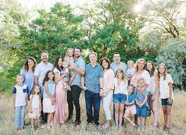 Morris Salt Lake Family Photography Utah Photographer Large Family Portraits Big Family Photos Large Family Pictures