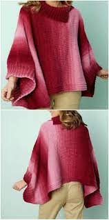 Here you'll find more than 120.000 free knitting patterns and crochet patterns with tutorial videos, as well as beautiful yarns at unbeatable prices! Knitted Poncho Patterns With Video Tutorial For Beginners Advanced