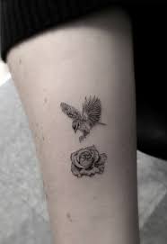 Bird And Rose Tattoo Dr Woo Bird Tattoos Arm Birds Tattoo Dr Woo Tattoo
