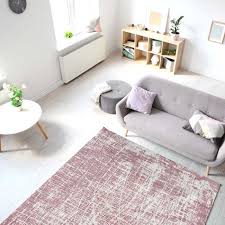 Bettumrandung läuferset trendiges mehrfarbig meliert türkis grau teppich.de. Waschbarer Teppich Baumwolle In Pattern Rosa My6920