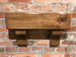 A lovely traditional style mantel with curved oak corbel brackets. Solid Oak Corbels For Beams Mantels Little Love Farm