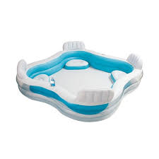 Family Inflatable Pool With Seats Speelgoed Voor In Het Zwembad Zwembad Speelgoed Kinderzwembadje