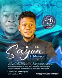 Happy birthday Apostle JP M Dinayen