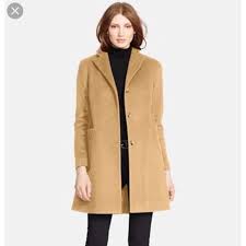 Shop designer items by polo ralph lauren online. Lauren Ralph Lauren Jackets Coats Ralph Lauren Camel Wool Blend Reefer Coat Poshmark