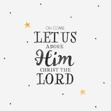 Maybe you would like to learn more about one of these? O Come Let Us Adore Him Ourdailybreadcrumbs