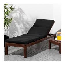 Applaro Chaise Brown Stained Brown Ikea Sun Lounger Chaise Lounger Cushions Ikea
