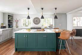 Wood is the dominant material in shaker kitchens but be careful not to tip the scale to 'vintage' or 'country' style. 4 Colourful Kitchen Ideas John Lewis Of Hungerford