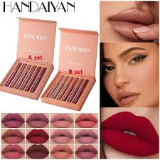 HANDAIYAN Lipgloss Makeup Lipstick Lip Gloss For Women Lasting Matte  Waterproof Balm Lipliner Sheglam Lips Cosmetics 240111 From Tie06, $10.1 |  DHgate.Com